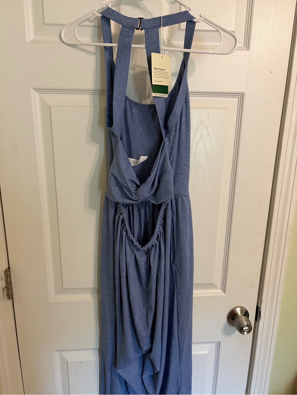 HALARA Blue Racerback Jumpsuit - Picture 2 of 3